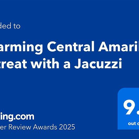 Charming Central Amarillo Retreat With A Jacuzzi المظهر الخارجي الصورة