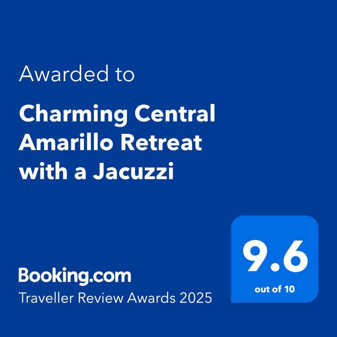 Charming Central Amarillo Retreat With A Jacuzzi المظهر الخارجي الصورة